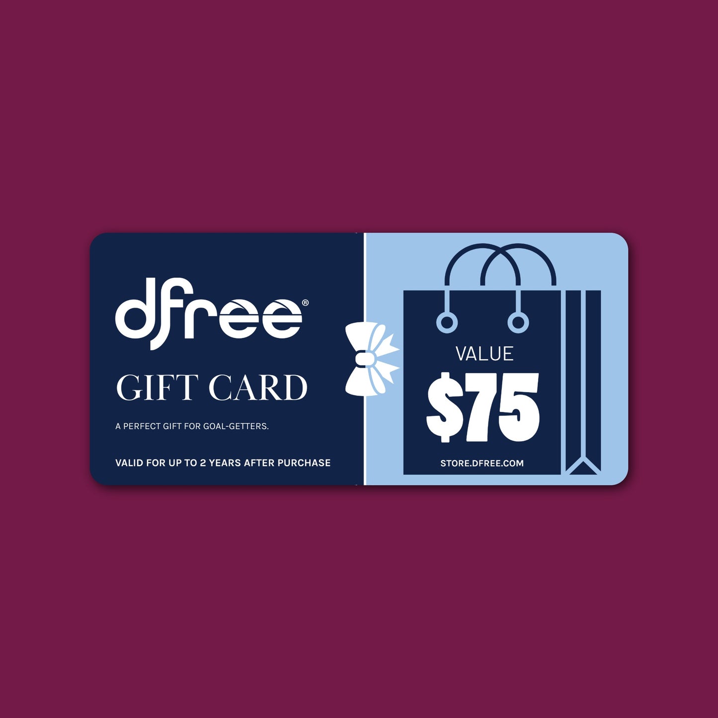 DFREE® $75 Gift Card