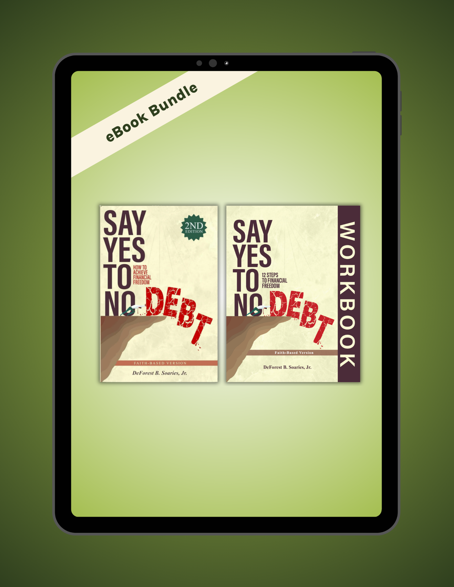 Say Yes To No Debt eBook and eWorkbook (Faith-Based Set)