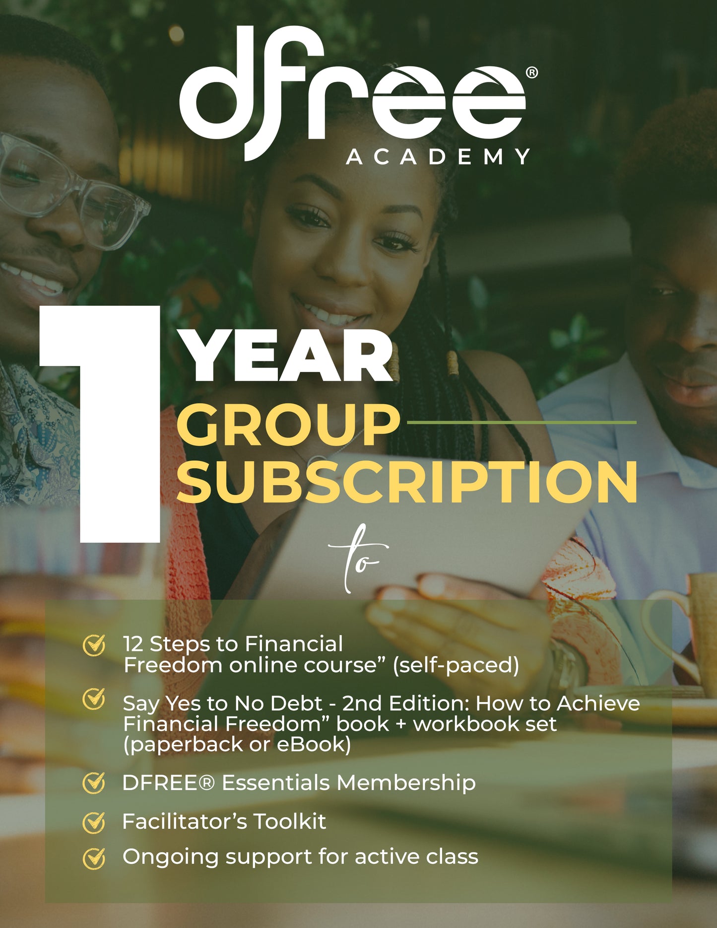 DFREE Academy: Subscription with Online Course | Paperback